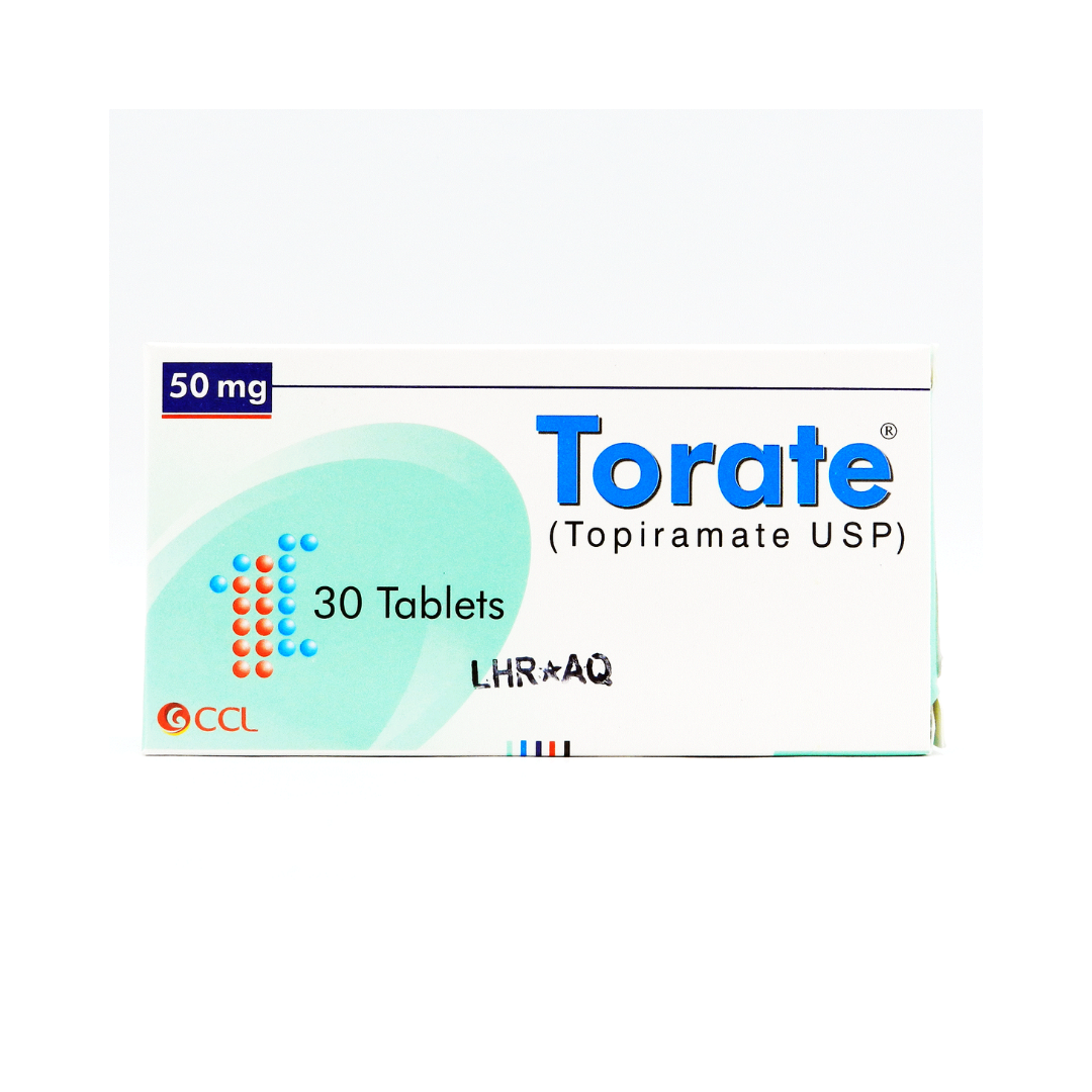 Torate Tab 50mg 30's