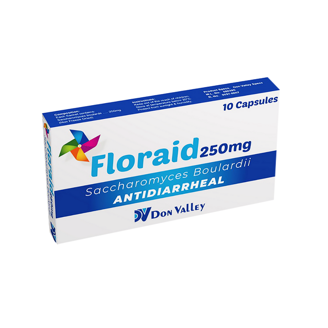 Floraid Cap 250mg 10's