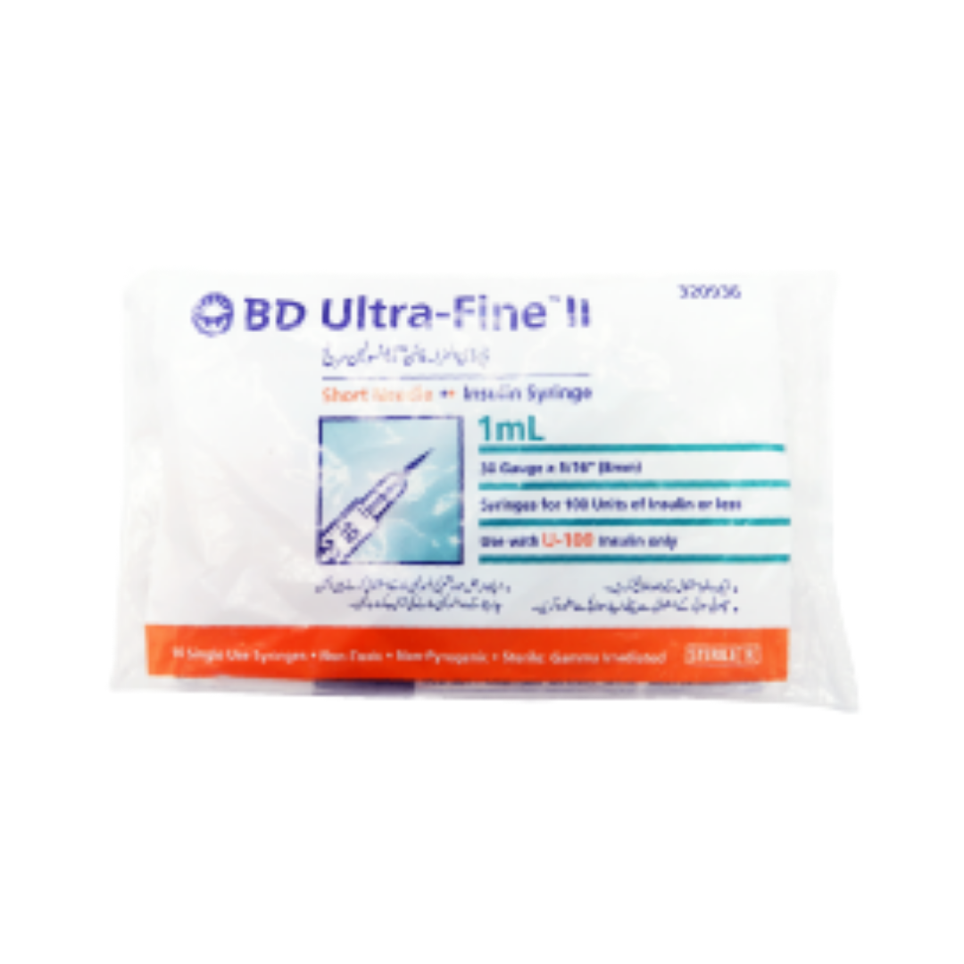 BD 5cc Syringe 23G 100's