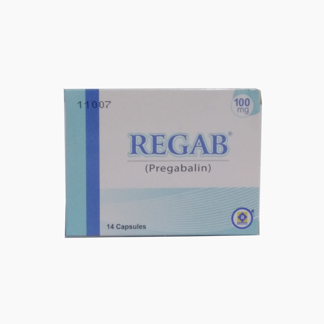 Regab Cap 100mg 14's