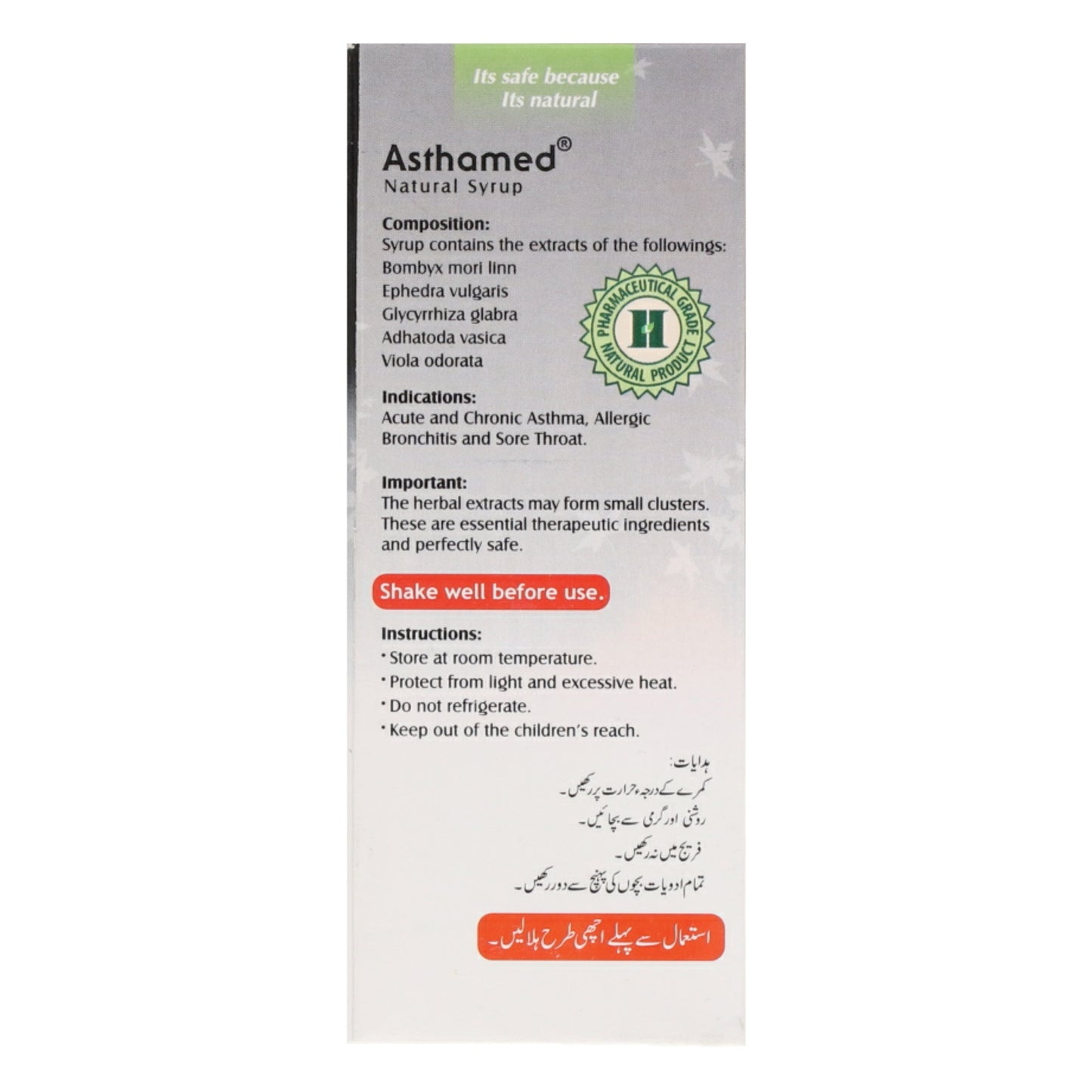 Asthamed Natural Syp 120ml