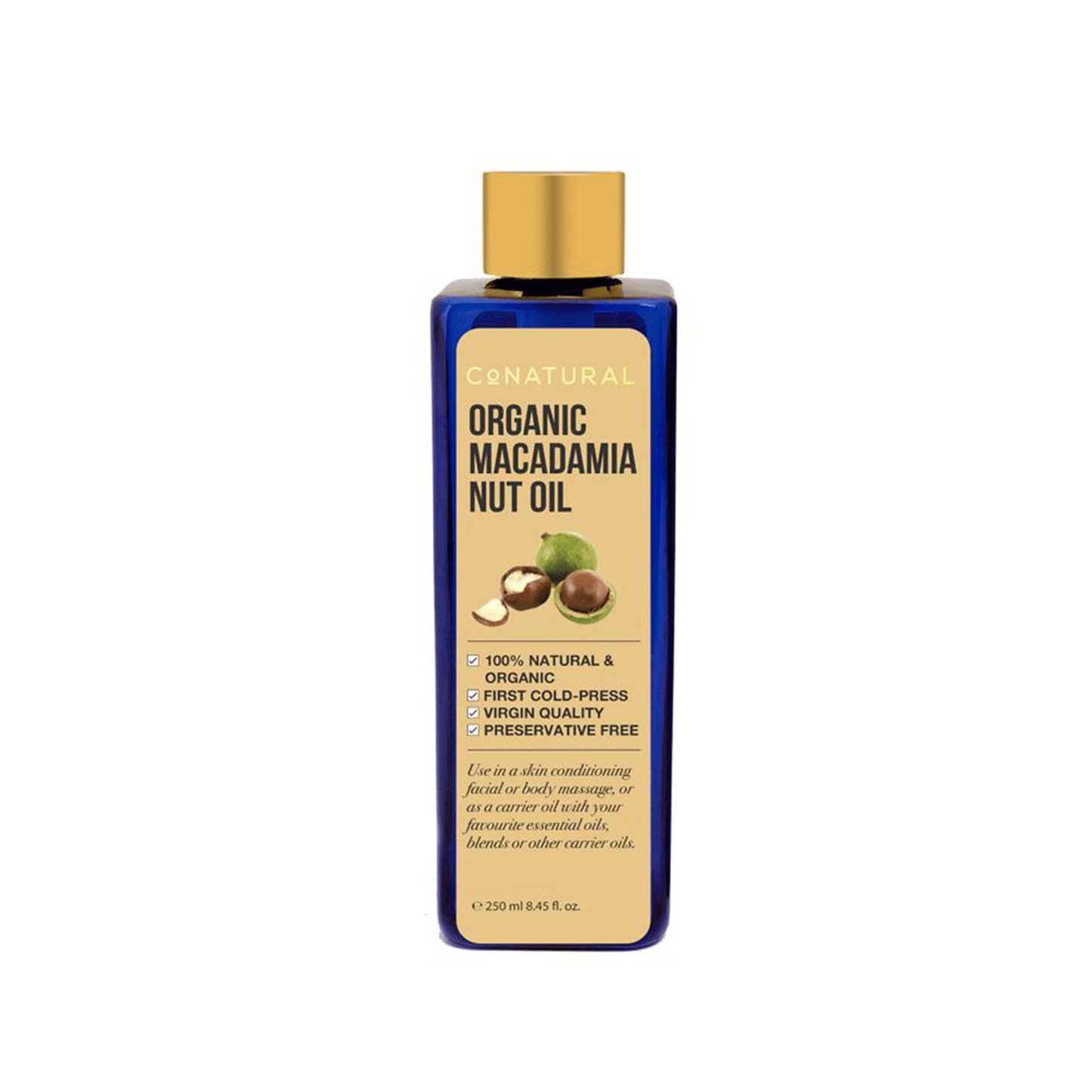 Organic Macadamia Nut Oil 120ml