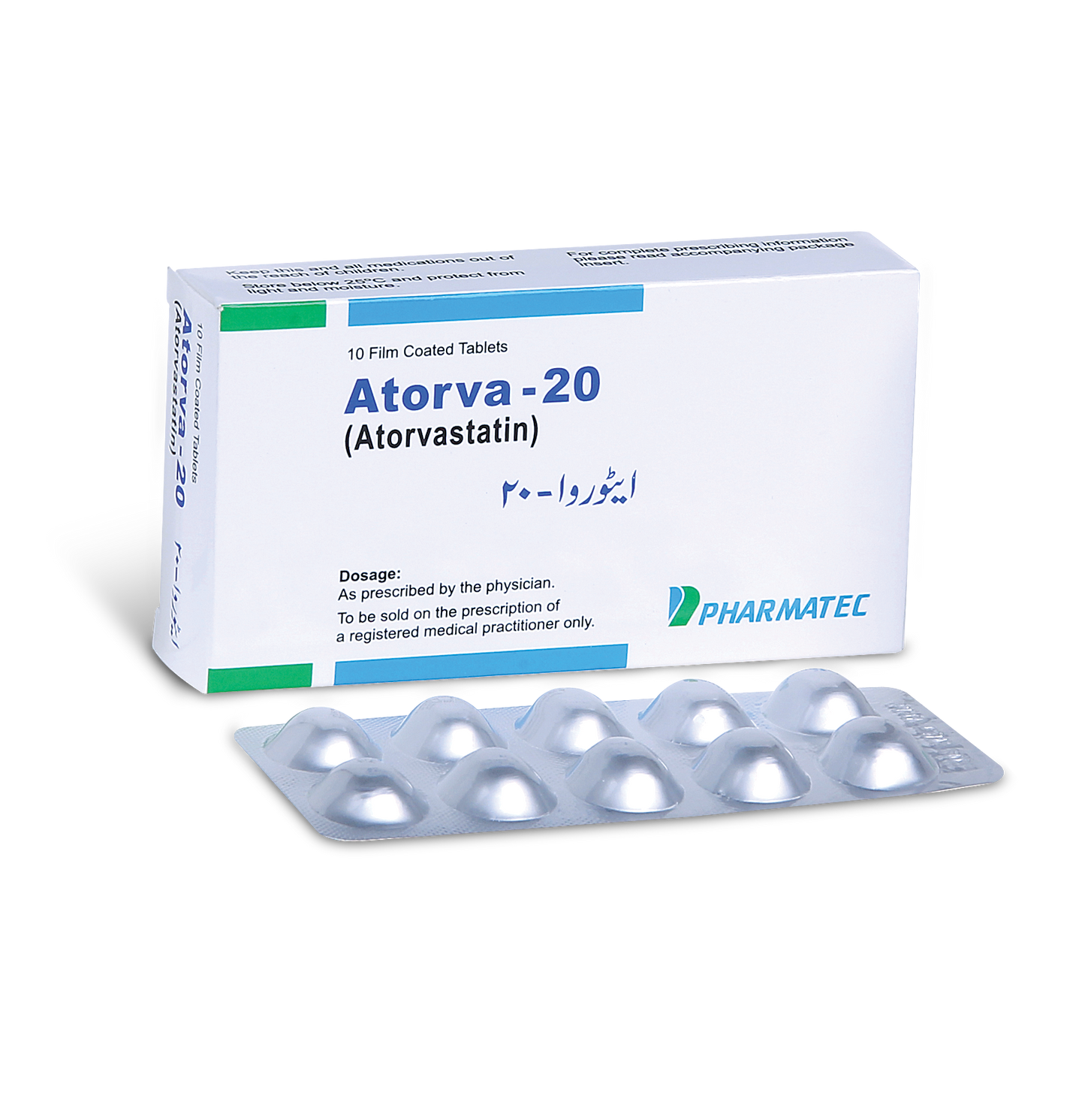 Atorva-20 Tab 20mg 10's