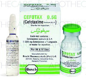 Cefotax Inj 0.5gm 1Vial