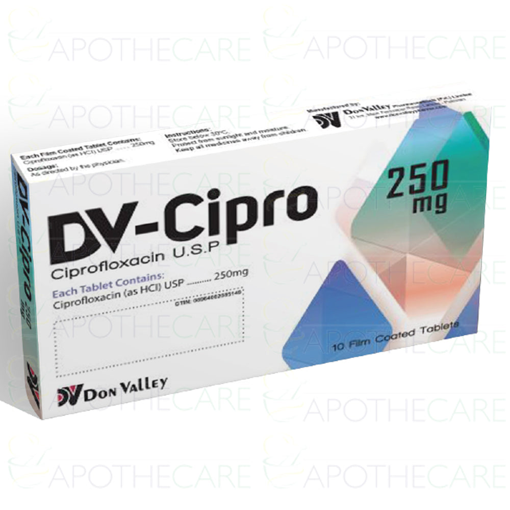 Dv cipro 250mg