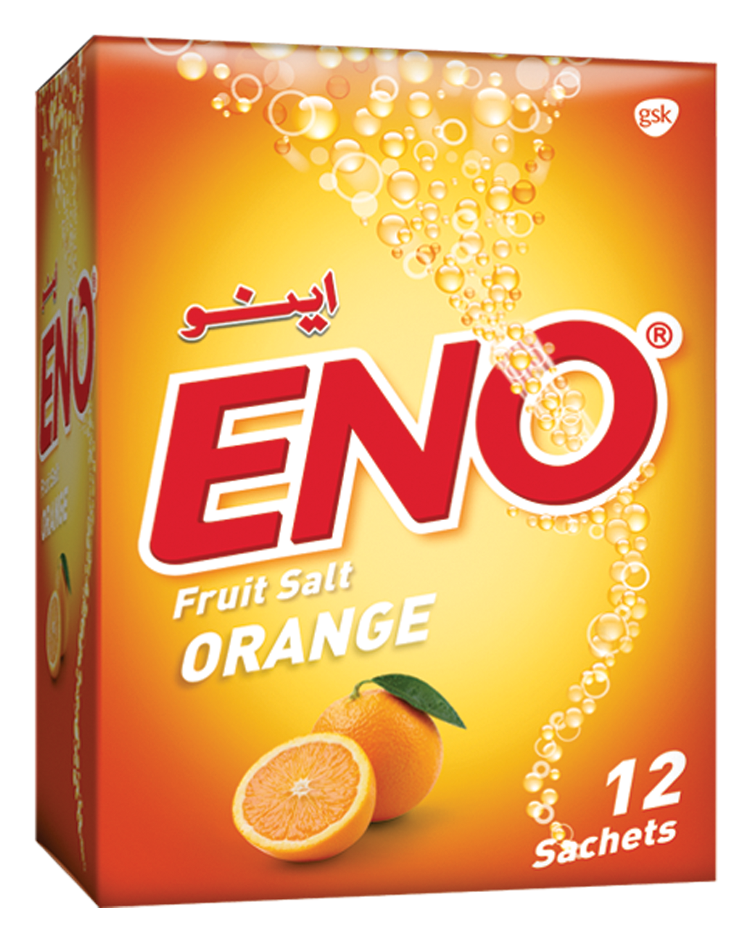 Eno Orange Powder Sachet 12's