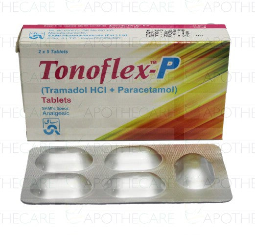 Tonoflex-P Tab 37.5mg/325mg 10-s