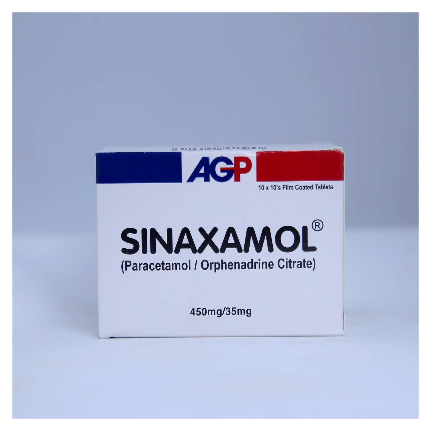 Sinaxamol Tab 35mg/450mg 100's