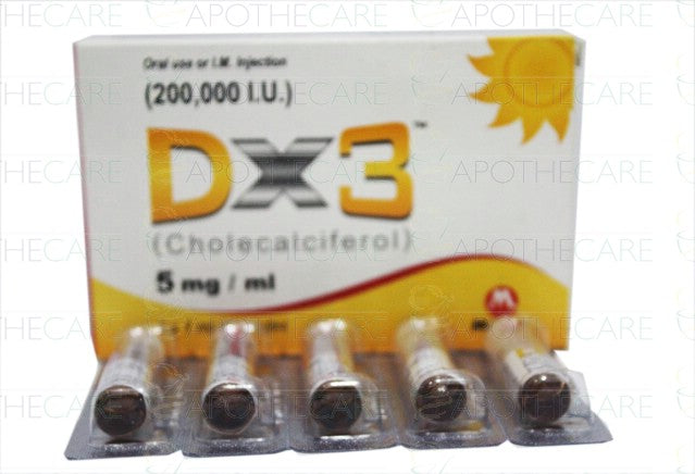 Dx3 Inj 5mg 5Ampx1ml
