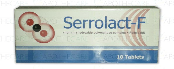 Serrolact-F Tab 1x10's