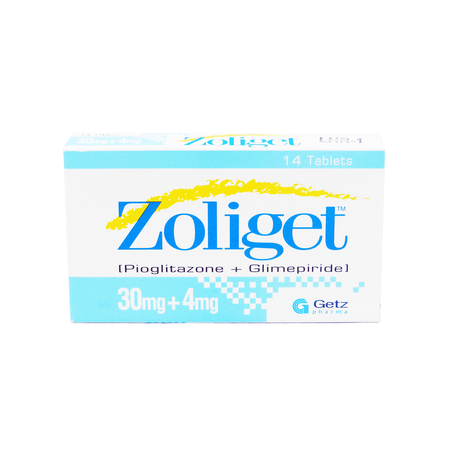Zoliget Tab 30mg/4mg 14's