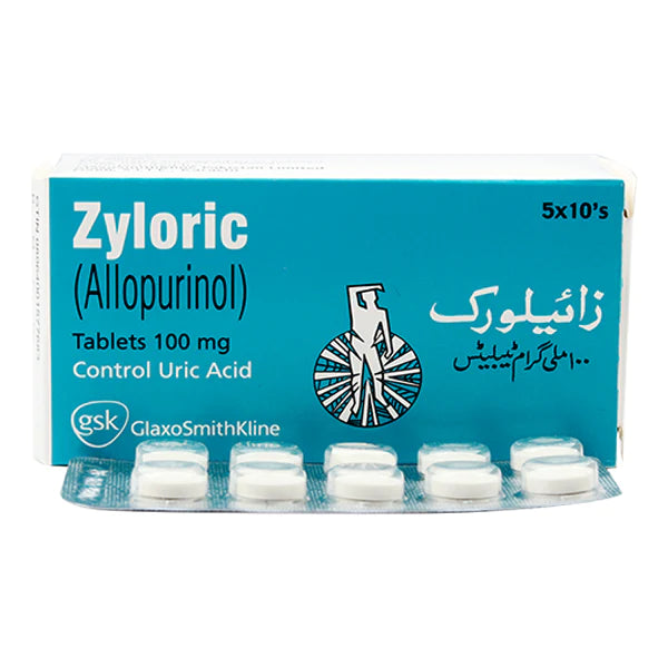 Zyloric Tab 100mg 50's
