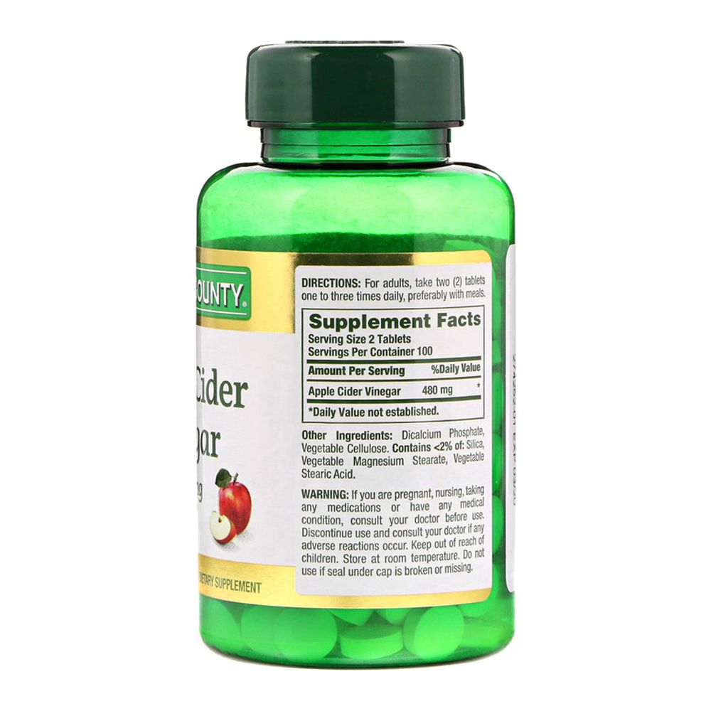 Apple Cider Vinegar Tab 480mg 200's