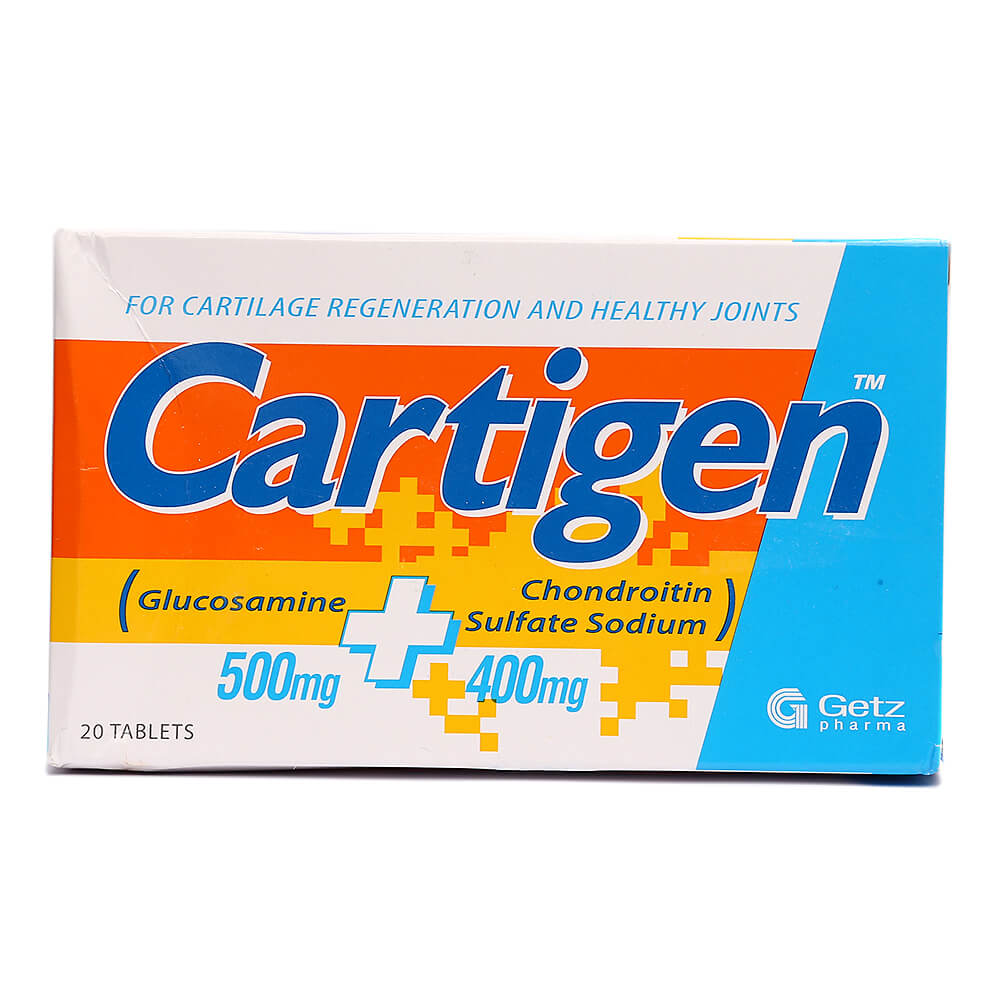 Cartigen Tab 500mg/400mg 20's
