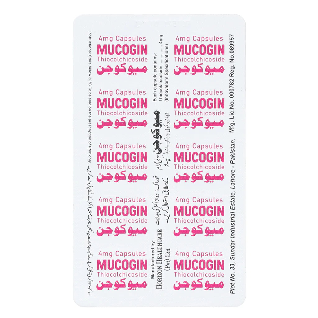 Mucogin Cap 4mg 30's