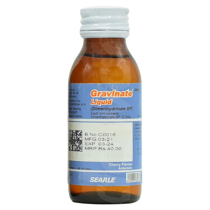 Gravinate Liq 12.5mg/4ml 60ml