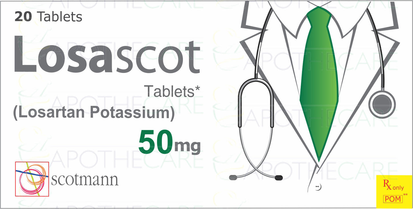 Losascot Tab 50mg 20's