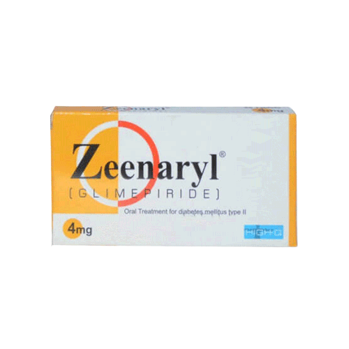 Zeenaryl Tab 4mg 10's