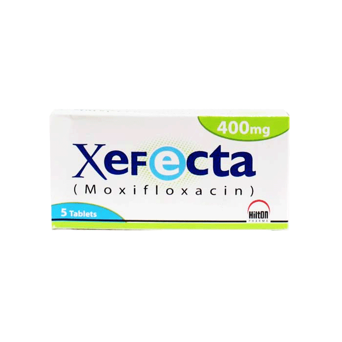 Xefecta Tab 400mg 5's