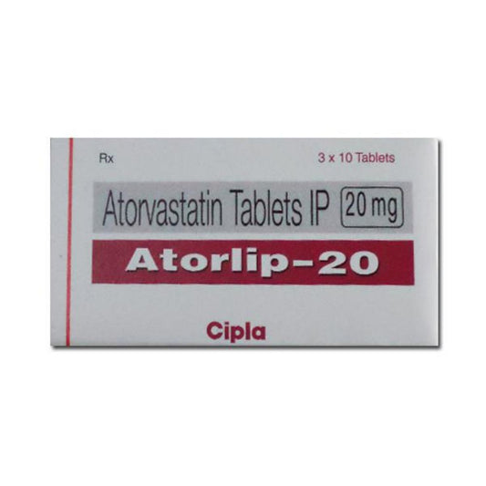 ATORLIP Tab 20mg 10's