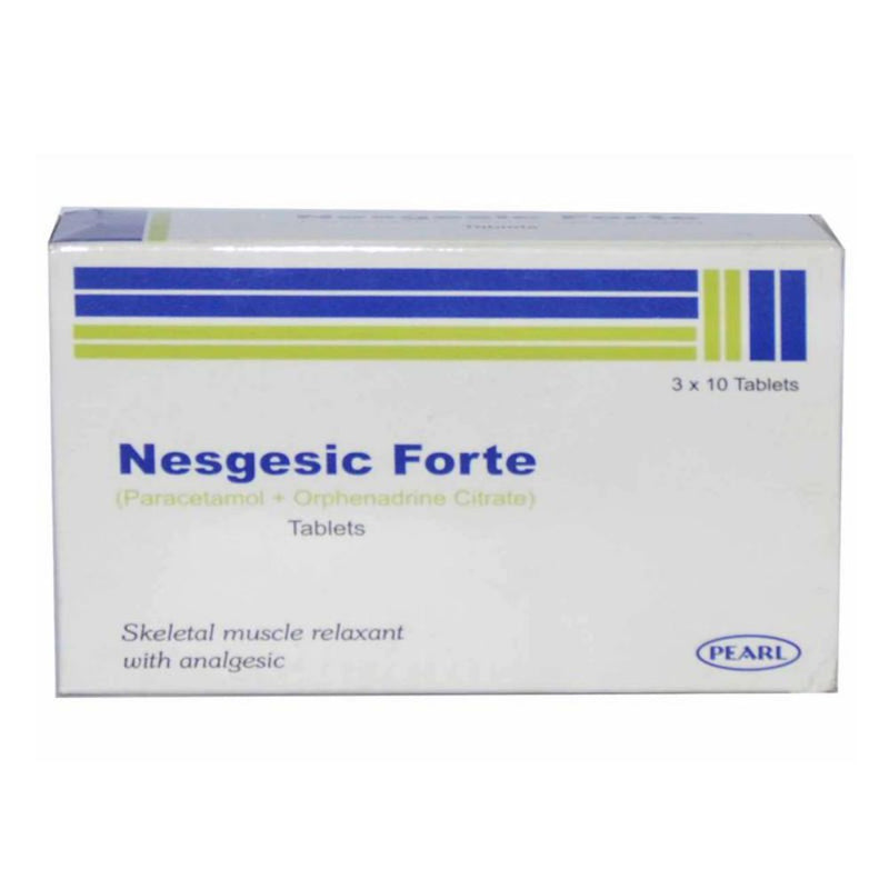 NESGESIC Forte Tab 50mg/650mg 3x10's