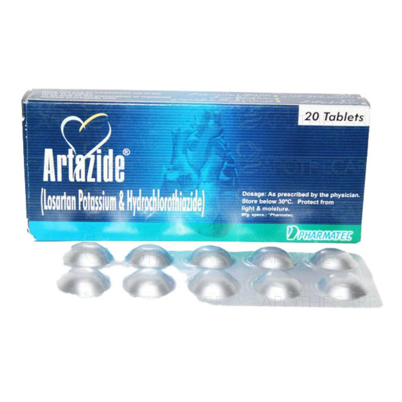 Artazide Tab 50mg/12.5mg 20's