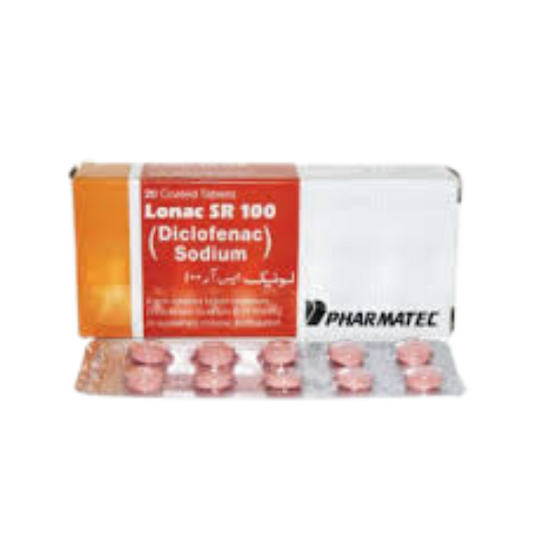 Lonac SR 100 Tab 100mg 20's