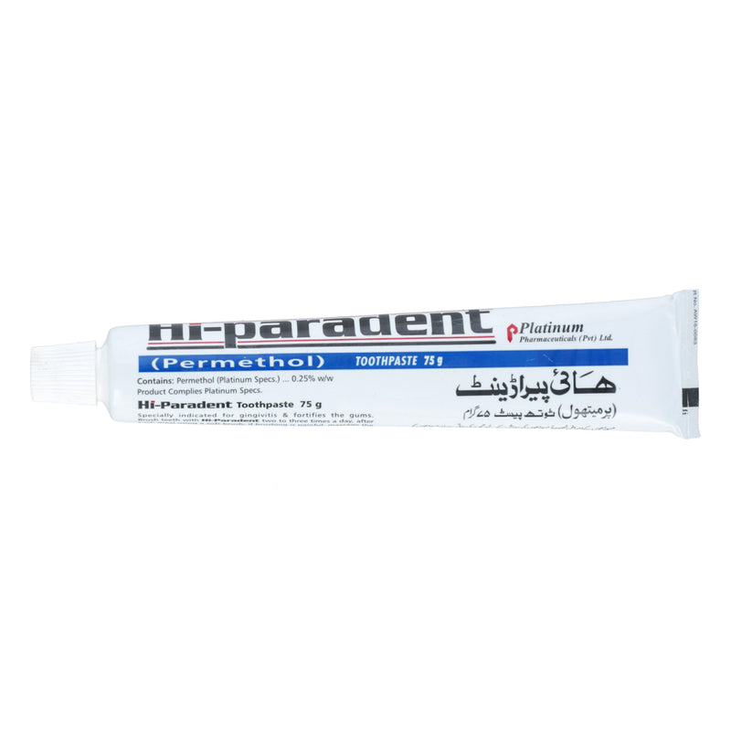 Hi-Paradent Tooth paste 75gm