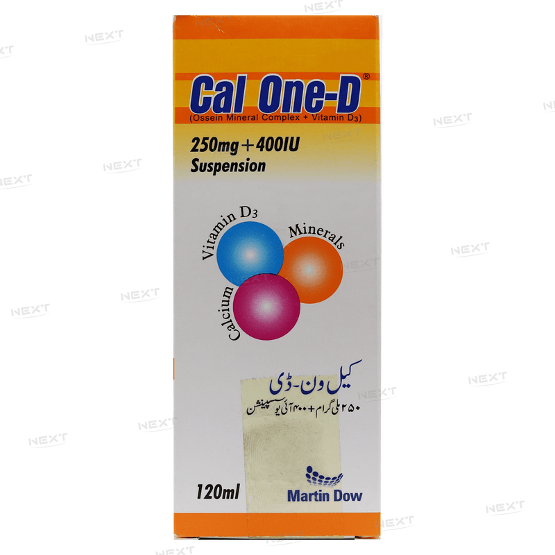 Cal-One-D Susp 120ml