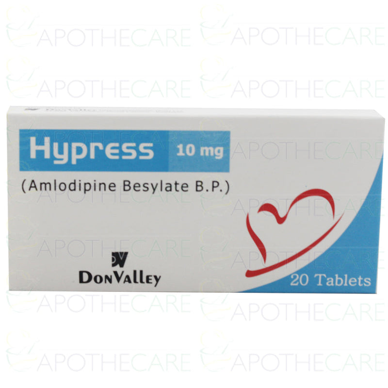 Hypress Tab 10mg 20's