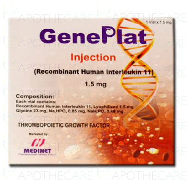 GenePlat Inj 1.5mg 1Vial