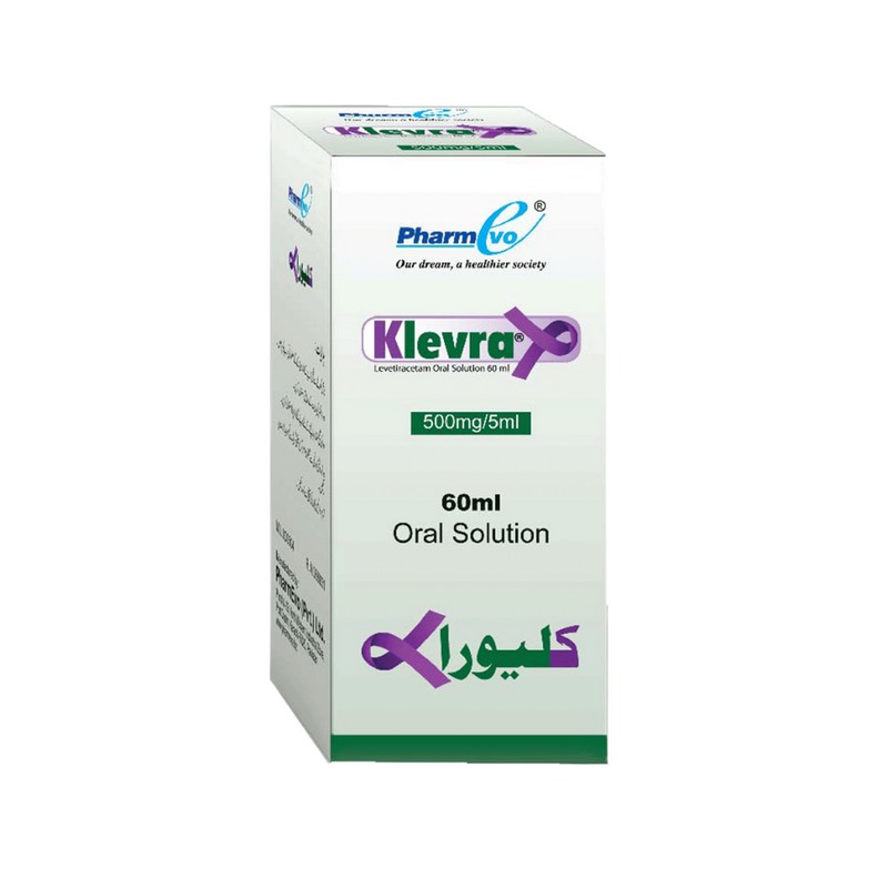 Klevra Oral Sol 500mg/5ml 60ml