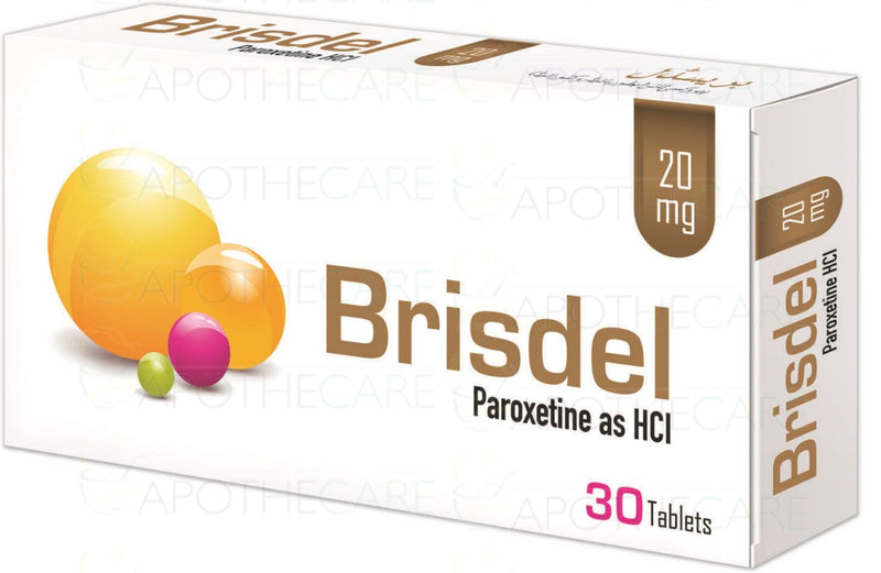 Brisdel Tab 20mg 30's