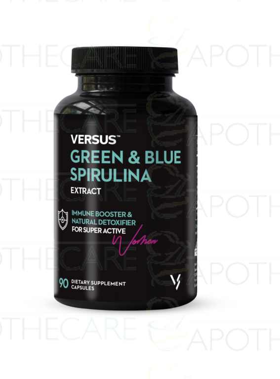 Green & Blue Spirulina Extract Cap 90's