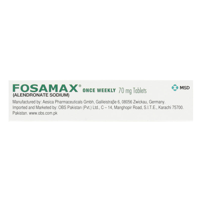Fosamax Tab 70mg 4's