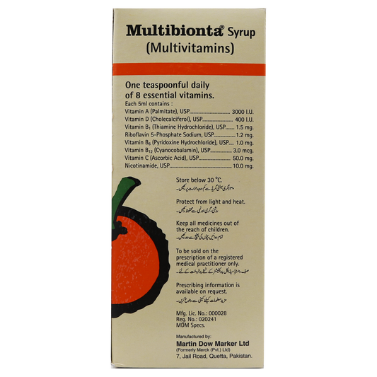 Multibionta Syp 120ml