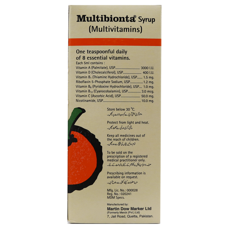 Multibionta Syp 120ml