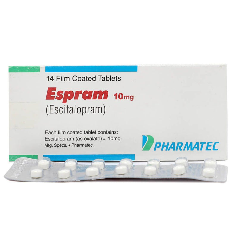 Espram Tab 10mg 14's