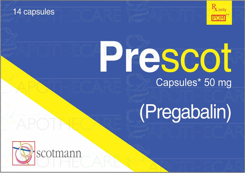 Prescot Cap 50mg 14's