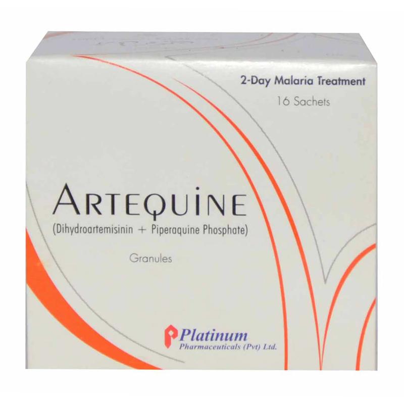 Artequine Powder Sachet 15mg/120mg 1x16's