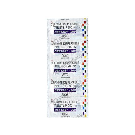 Ceftas Cap 200mg 1x5's