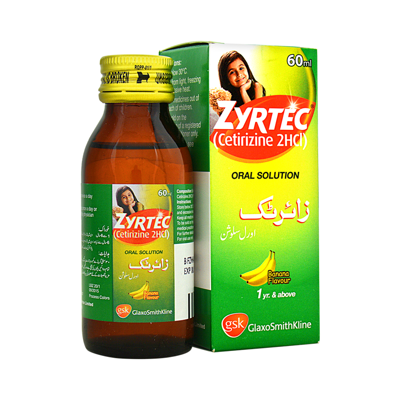 Zyrtec Syp 5mg/5ml 60ml