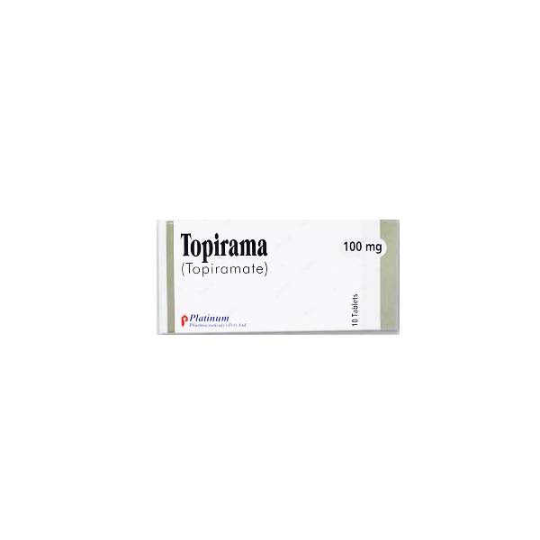 Topirama Tab 100mg 1x10's