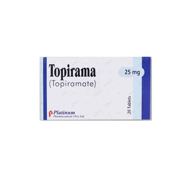 Topirama Tab 25mg 2x10's