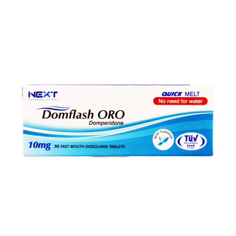 Domflash Dispersible Tab 10mg 50's