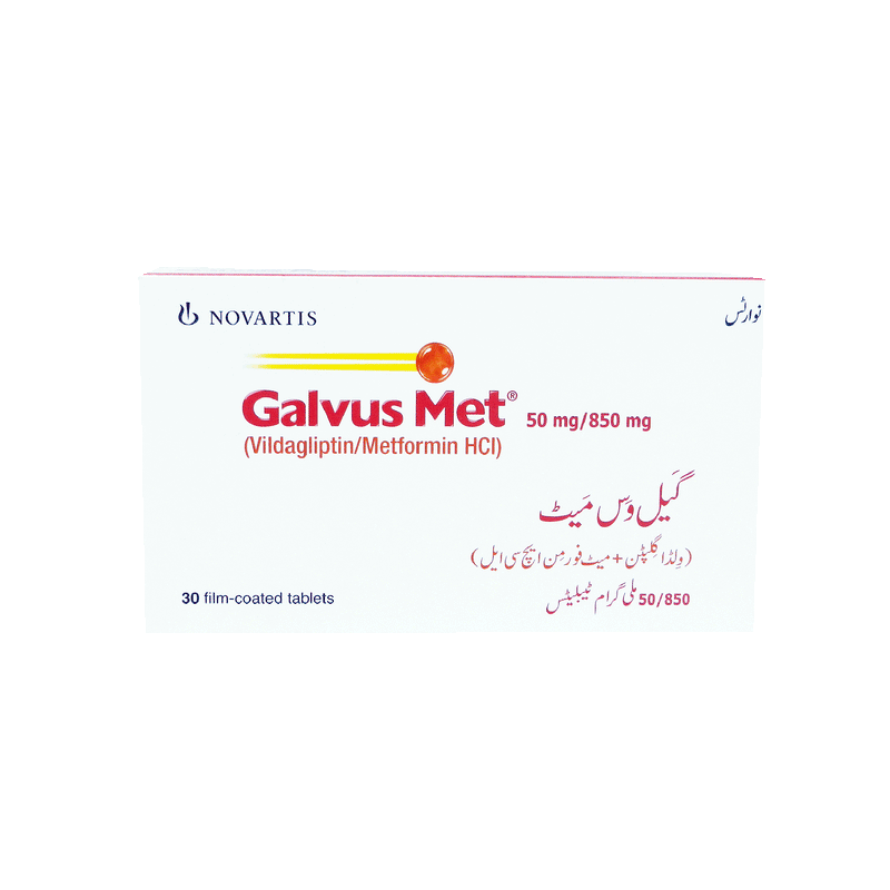 Galvus Met Tab 50mg/850mg 30's