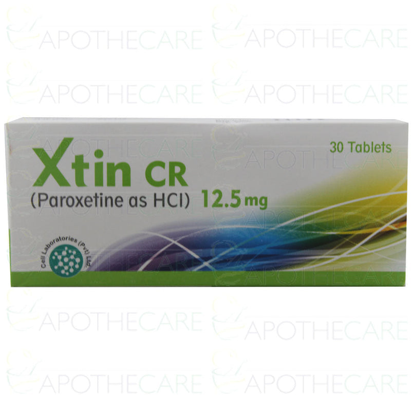 Xtin CR Tab 12.5mg 30's