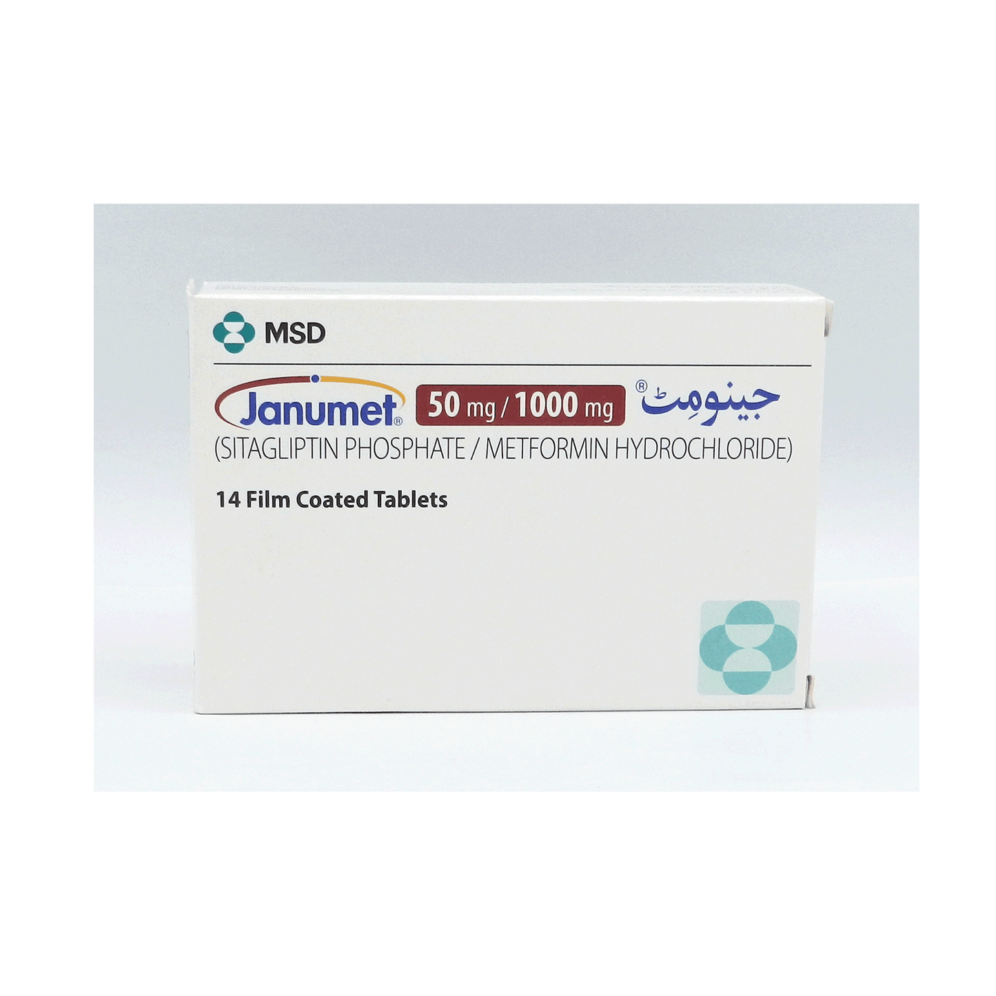 Janumet Tab 50mg/1000mg 14's