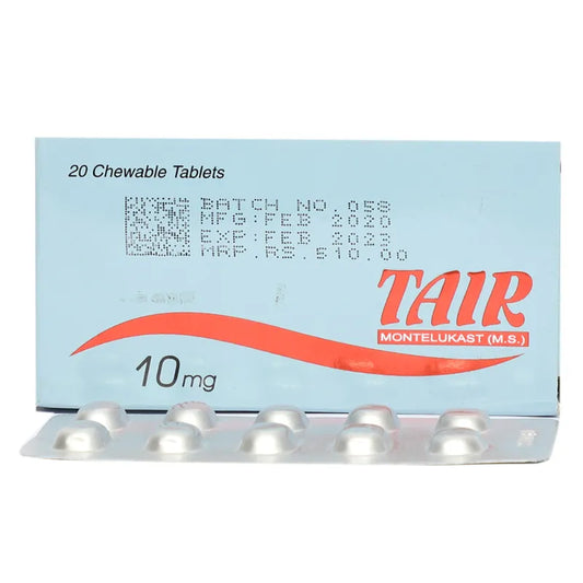 Tair Tab 10mg 2x10's