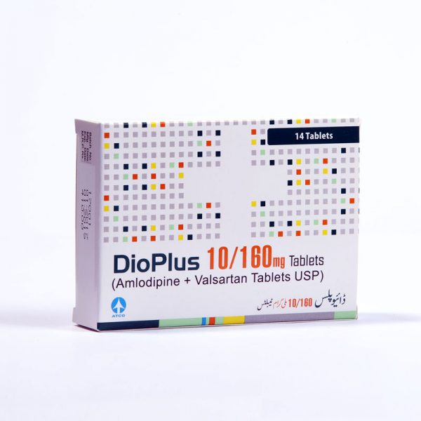 Dioplus Tab 10mg/160mg 14's